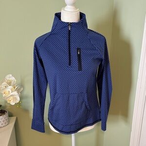 Talbots Blue Patterned Pullover